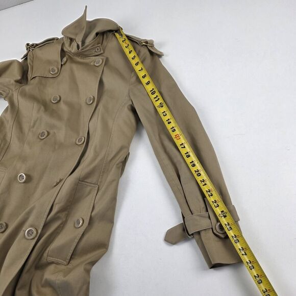 By Malene Birger Paoili Double Breasted Trench Coat Women's FR 36 US 6 Small - Picture 10 of 16